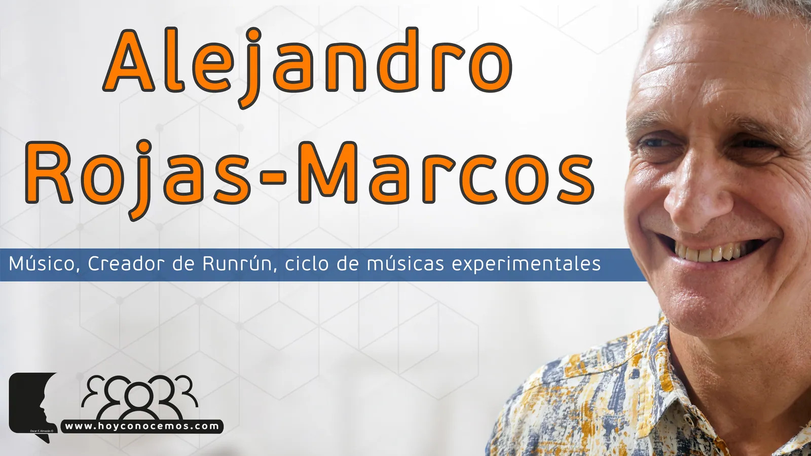 Alejandro Rojas-Marcos durante la entrevista