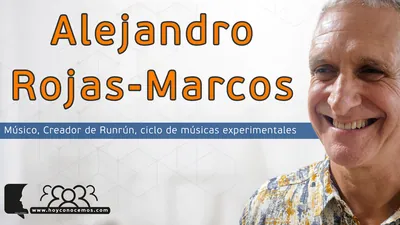 Alejandro Rojas-Marcos, Pianista y profesor de conservatorio, creador del ciclo Run Run