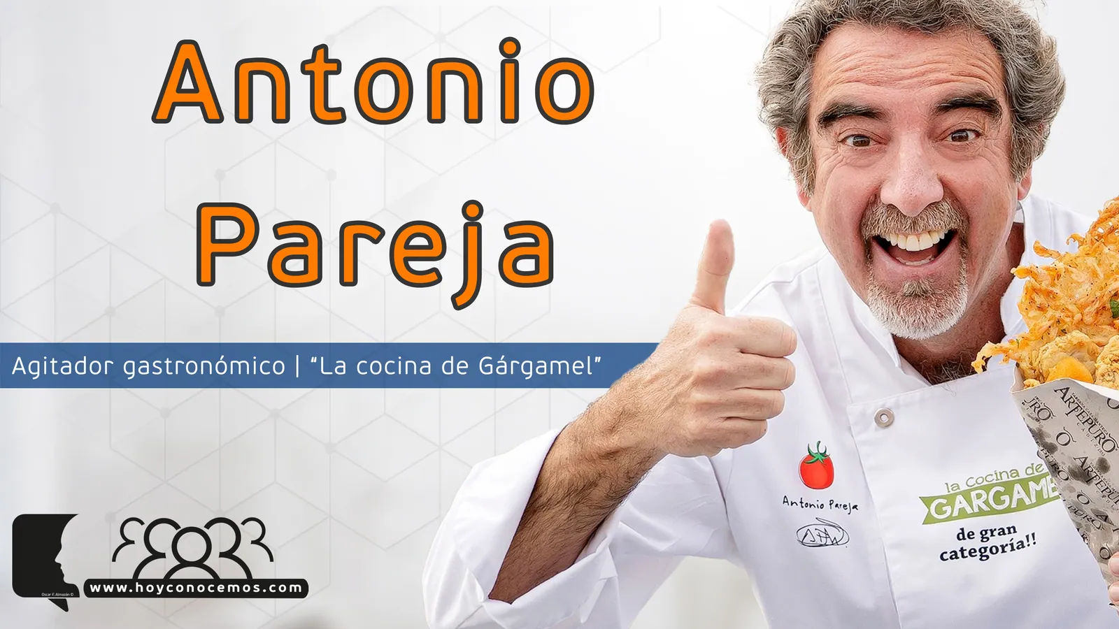 Antonio Pareja · Cocina de Gargamel durante la entrevista