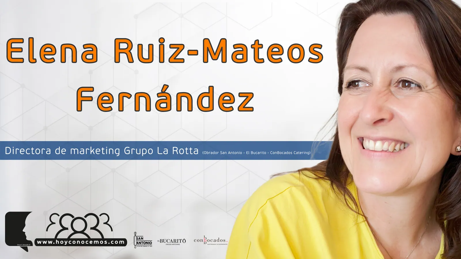 Elena Ruiz-Mateos Fernández durante la entrevista