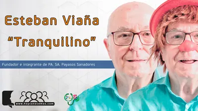 Esteban Viaña, Fundador e integrante de Payasos Sanadores