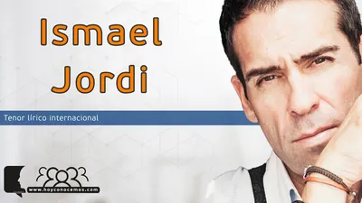 Ismael Jordi, Tenor de ópera nacido en Jerez