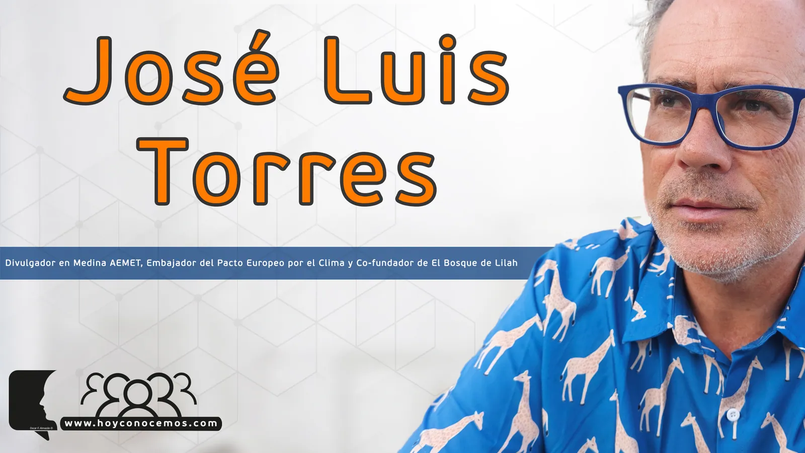 José Luis Torres durante la entrevista