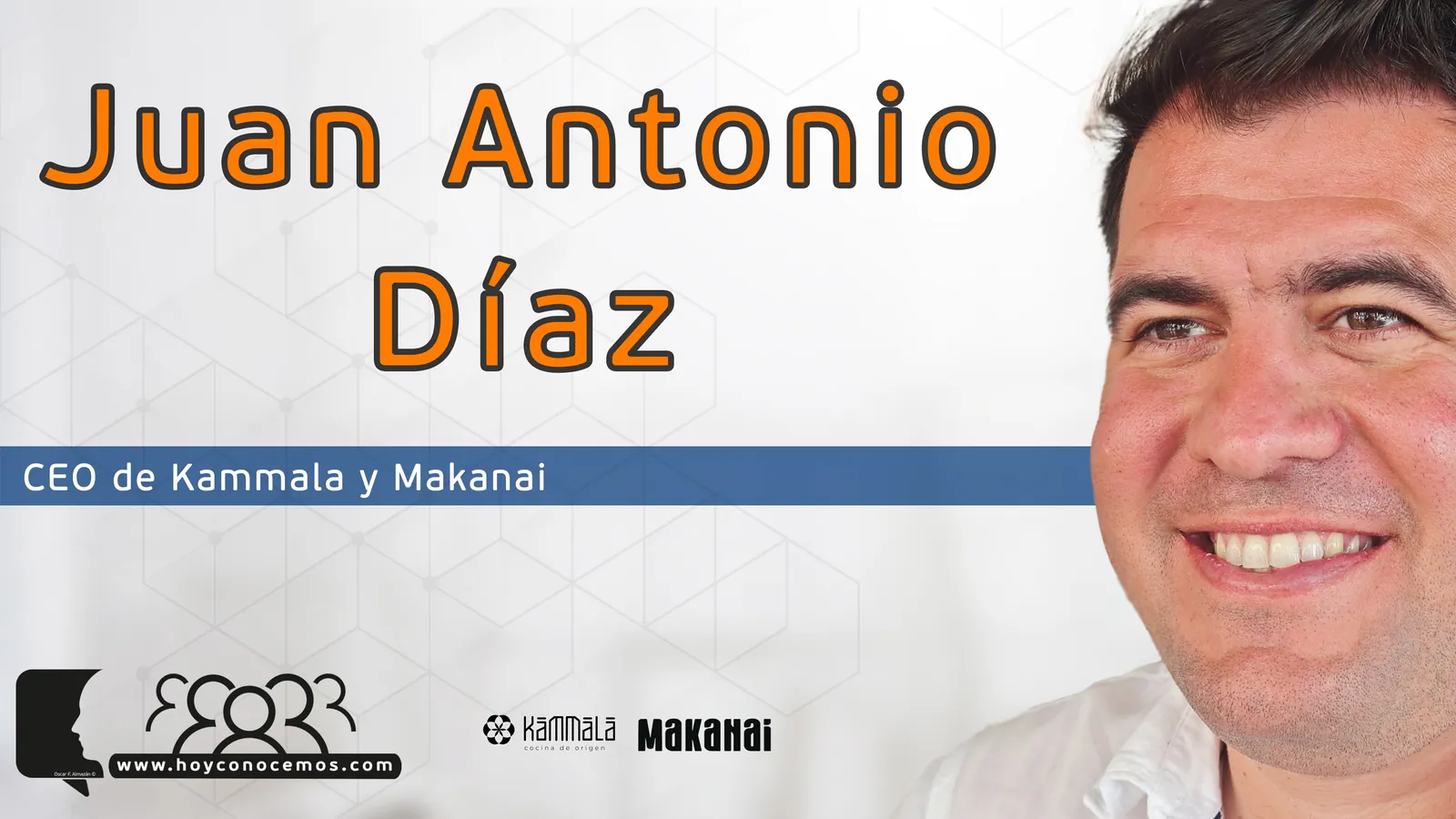 Juan Antonio Díaz durante la entrevista