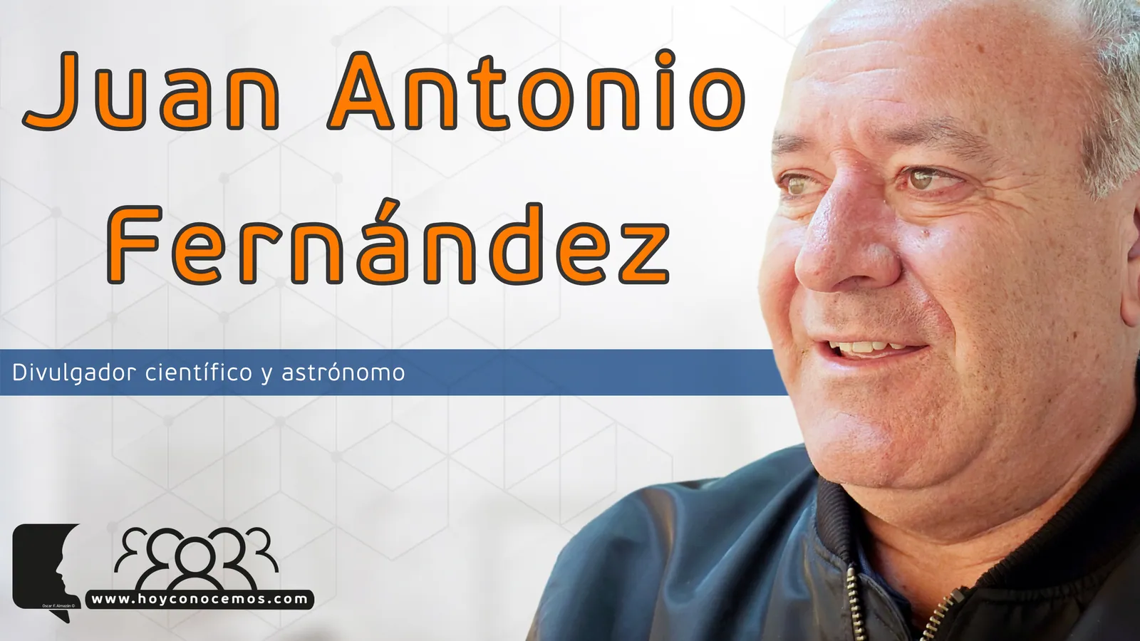 Juan Antonio Fernández durante la entrevista
