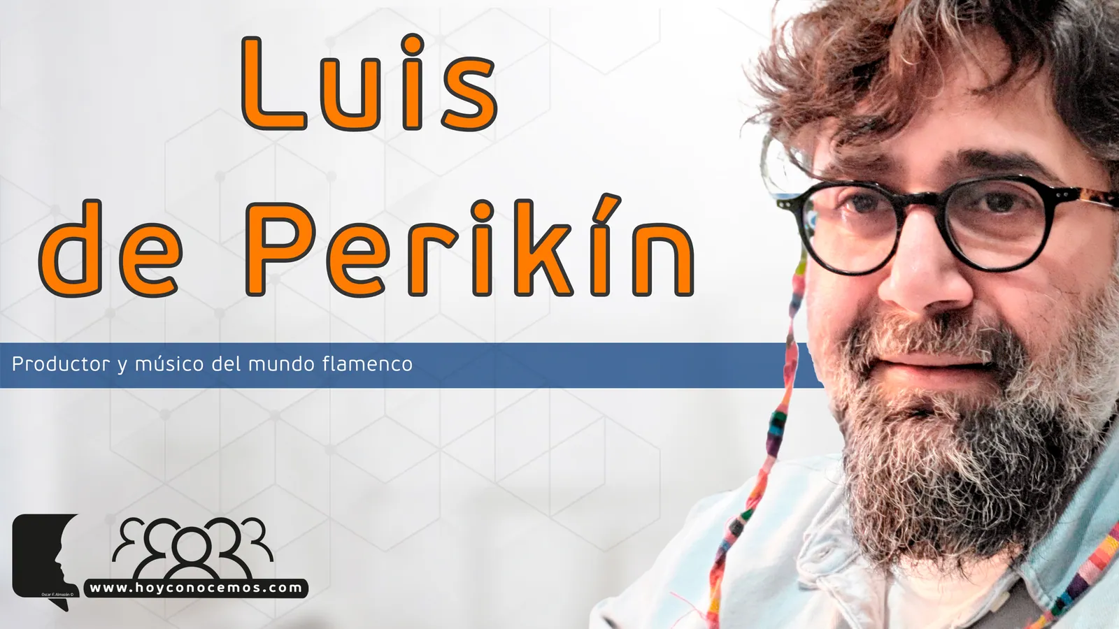 Luis de Perikín durante la entrevista