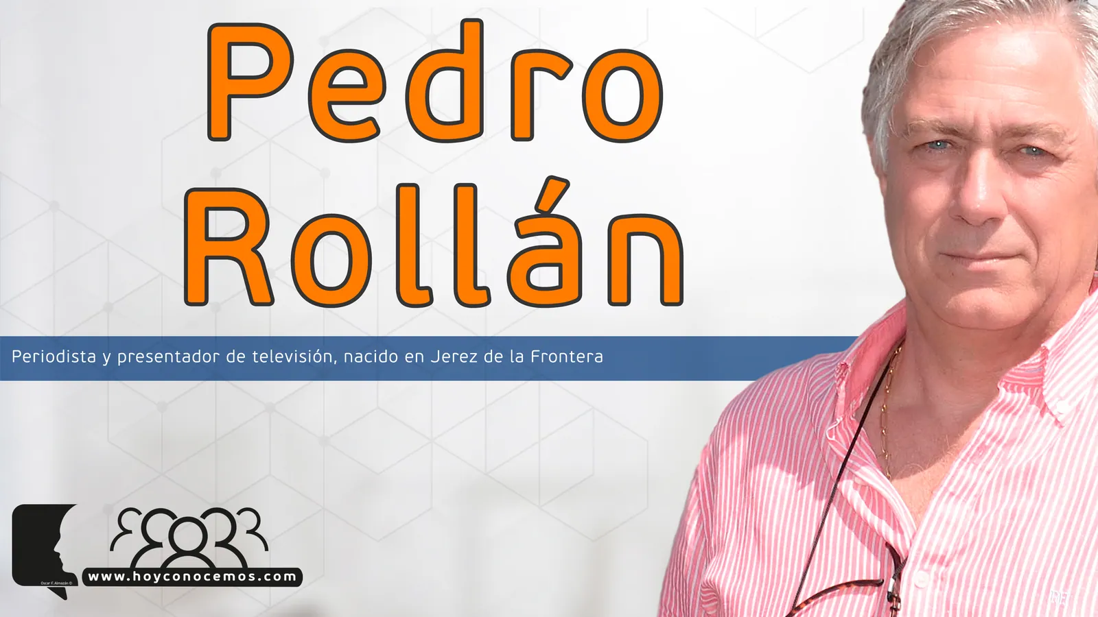 Pedro Rollán durante la entrevista