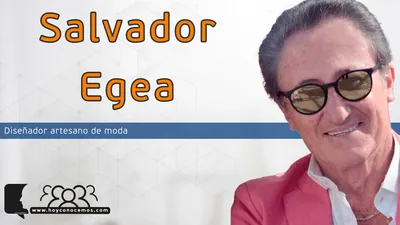 Salvador Egea, Maestro sastre y diseñador de moda